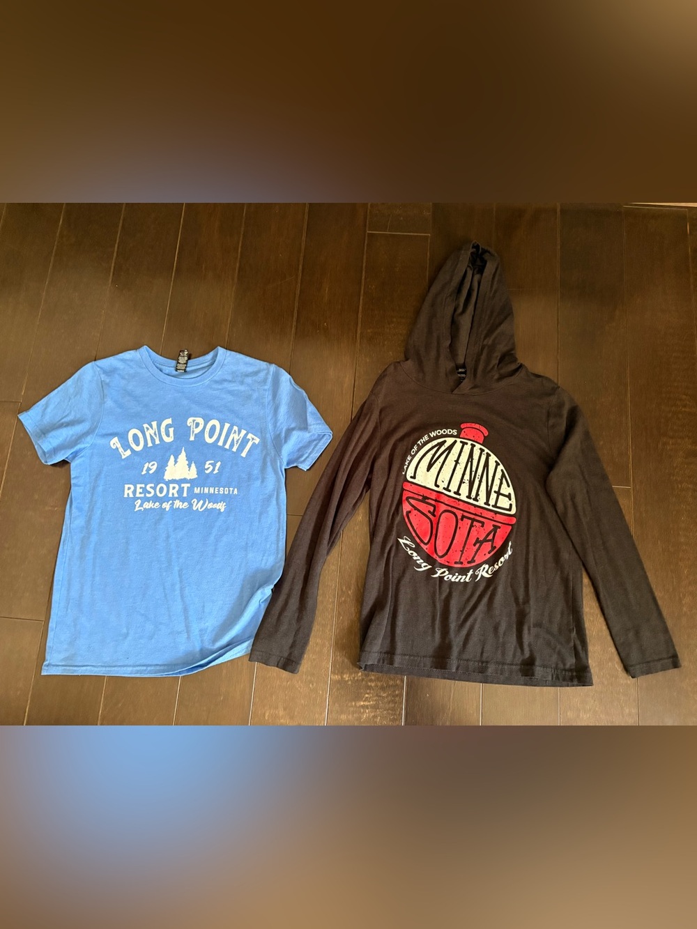 Lake of the Woods Minnesota Youth M Tops